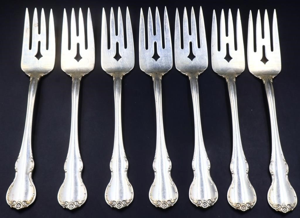 9.3oz Towle French Provincial sterling forks