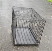 Collapsible Dig Kennel with Removable Tray  with