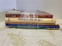 Group of Cook books