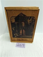 Vintage Wine Wood Box
