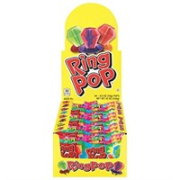 Toops Topps Ring Pop Fruit 24 Ct, 0.34-Kilogram