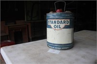 5 GALLON STANDARD OIL CAN