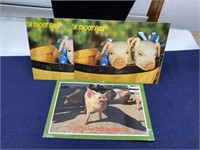 Pig postcard lot