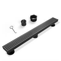 SaniteModar Linear Shower Drain  Matte Black