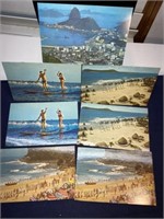 Tropical travel postcard lot