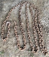 16'- 9/16 log chain - see broken hook