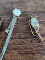 3 Older ladies watches.