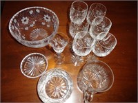 PINWHEEL CRYSTAL GLASSWARE