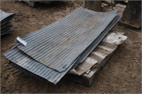 Approx. (10) 25" x 5FT Corrugated Steel Sheeting