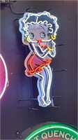 BETTY BOOP NEON SIGN APPROX 70CM
