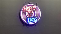 HAPPY DAYS RECORD NEON SIGN APPROX 60CM