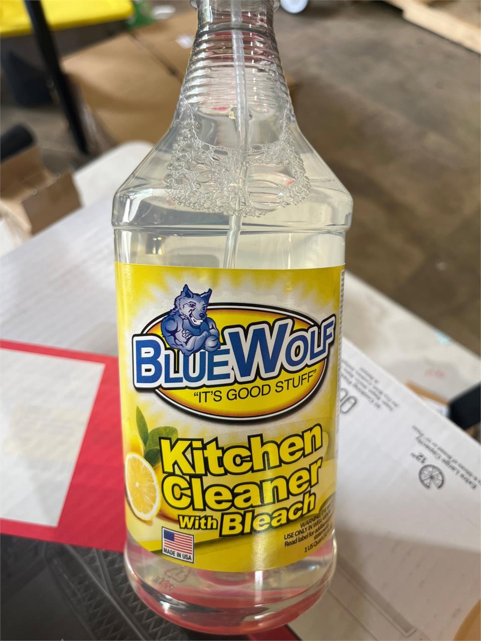 Kitchen Cleaner with Bleach