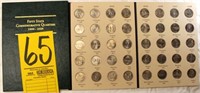 complete set of "States Quarters" in book