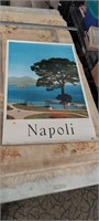 Vintage Travel Poster Napoli