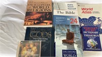 Religious reference books plus others
