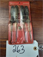Snap-on 4 pc Pick Set, Complete