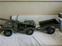 GI Joe Jeep with trailer