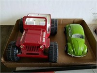 Tonka dune buggy and Volkswagen