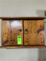 2 Door Wood Cabinet