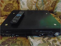Panasonic VHS and DVD Player Recorder - Untested
