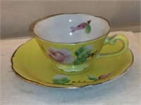 Four Assorted Collectible Teacups & Saucers
