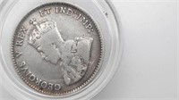 1911 Canada 5 Cent Coin Silver