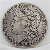 1899-O Morgan Silver Dollar - F