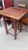 Teakwood Barstool Table