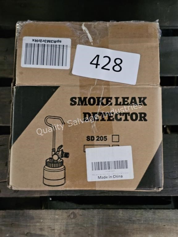 smoke leak detector