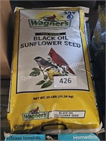2-25lbs black oil sunflower seeds