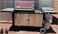 71 - WEBER PLATINUM SERIES II PROPANE GRILL