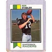 1973 Topps Ken Stabler Rookie Nice Shape