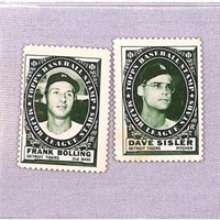 (2) 1962 Topps Stamps