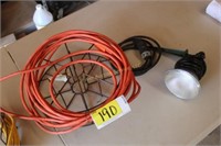 extension cords. flood light & large light