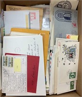 Worldwide Stamps postal history accumulation in ba