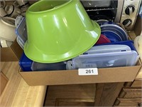 Assorted Plastic Ware & Microwave Items