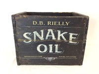 D.B. Rielly, "Snake Oil" Wood Case