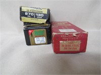 2 Boxes of Nosler .270, 1 Box Hornady 30-30