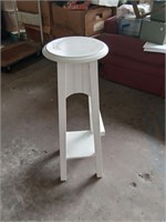 White Wooden Plant Stand