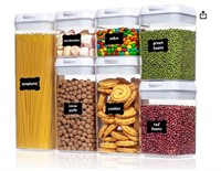 Airtight Food Storage Containers,Vtopmart 7 Pieces