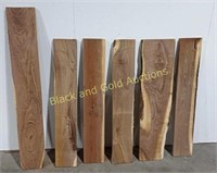 (6) Walnut Boards