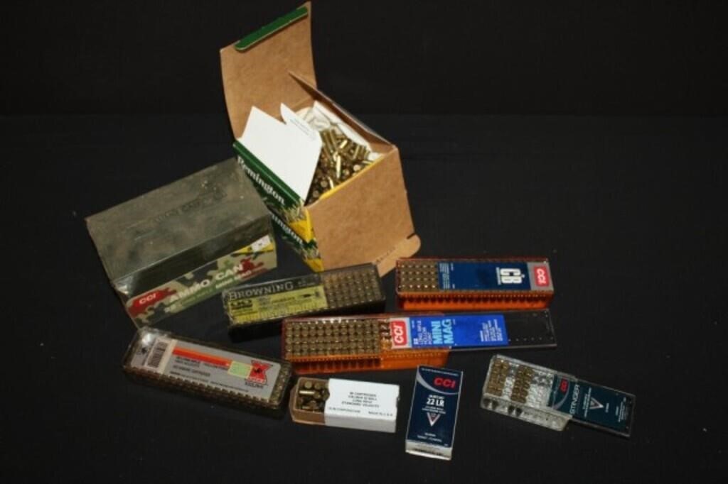 AMMO Approx 1500 rounds of 22 LR & SR