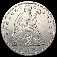 1872 Seated Liberty Dollar CLOSELY UNCIRCULATED