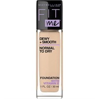 D1) New Maybelline New York Fit Me Dewy + Smooth