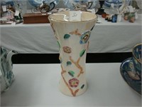 Arthur Wood hand decorated ironstone vase.