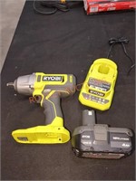 RYOBI 18V 1/2" impact wrench kit