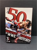 WWE 50 GREATEST FINISHING MOVES WRESTLING DVD
