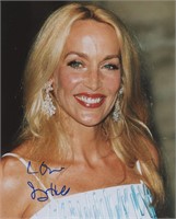 Jerry Hall signed photo. GFA Authenticated