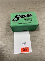 Sierra 9mm Makarov Bullets (Unopened)