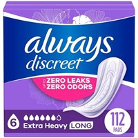 Always Discreet Adult Incontinence Pads for Women